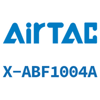 Airtac 接头-锁母内螺纹直通终端-X-ABF1004A