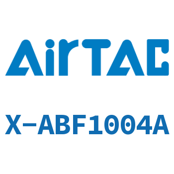 Airtac 接头-锁母内螺纹直通终端-X-ABF1004A