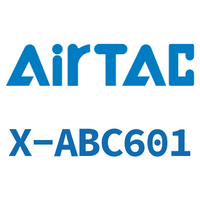 Airtac 接头-锁母直通终端-X-ABC601