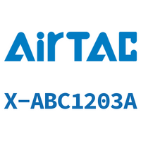 Airtac 接头-锁母直通终端-X-ABC1203A