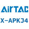 Airtac X-APKJ Push-In 5-Way Fitting X-APKJ4