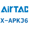 Airtac X-APKJ Push-In 5-Way Fitting X-APKJ6