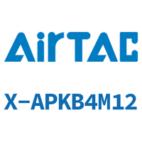 Airtac 接头-螺纹五通-X-APKB4M12