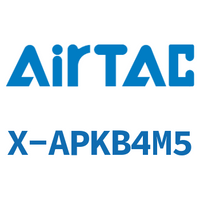 Airtac 接头-螺纹五通-X-APKB4M5
