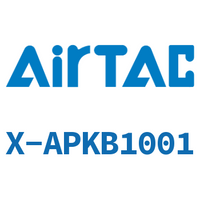 Airtac 接头-螺纹五通-X-APKB1001