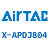 Airtac X-APDJ Insert Type Tee Adapter X-APDJ804