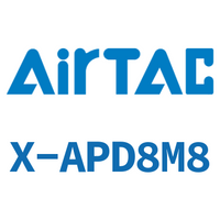 Airtac 接头-T型螺纹三通-X-APD8M8