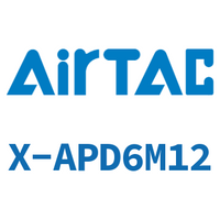 Airtac 接头-T型螺纹三通-X-APD6M12