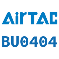 Airtac 双内螺纹直通接头-BU0404