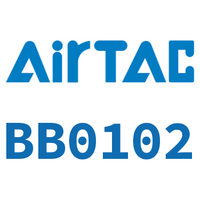 Airtac 双外螺纹直通接头-BB0102