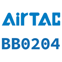 Airtac 双外螺纹直通接头-BB0204