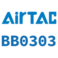 Airtac 双外螺纹直通接头-BB0303