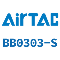 Airtac 双外螺纹直通接头-BB0303-S