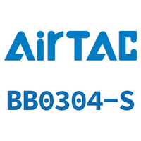 Airtac 双外螺纹直通接头-BB0304-S