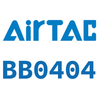 Airtac 双外螺纹直通接头-BB0404