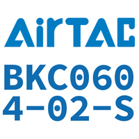 Airtac 锁母直通接头-BKC0604-02-S