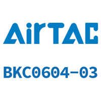 Airtac 锁母直通接头-BKC0604-03