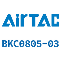 Airtac 锁母直通接头-BKC0805-03