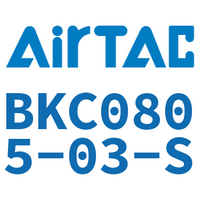 Airtac 锁母直通接头-BKC0805-03-S