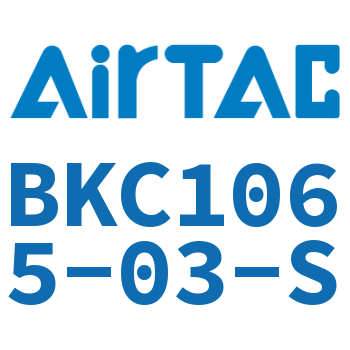 Airtac 锁母直通接头-BKC1065-03-S