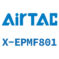 Airtac 接头-直通内牙穿板-X-EPMF801