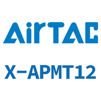 Airtac 接头-全铜隔板直通-X-APMT12