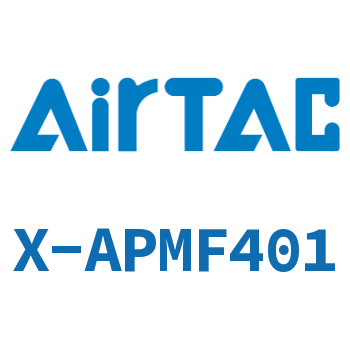 Airtac 接头-直通内牙穿板-X-APMF401