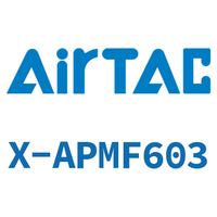 Airtac 接头-直通内牙穿板-X-APMF603