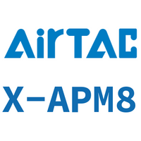 Airtac 接头-隔板直通-X-APM8
