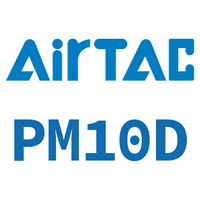 Airtac 穿板直通接头-PM10D