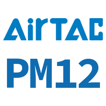 Airtac 穿板直通接头-PM12