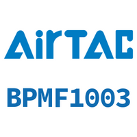 Airtac 全金属内牙穿板直通接头-BPMF1003