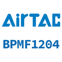 Airtac 全金属内牙穿板直通接头-BPMF1204
