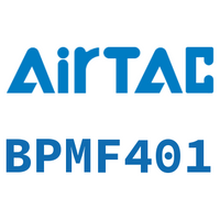 Airtac 全金属内牙穿板直通接头-BPMF401