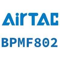 Airtac 全金属内牙穿板直通接头-BPMF802