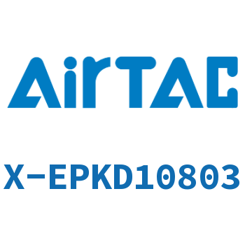 Airtac 接头-减径螺纹五通-X-EPKD10803