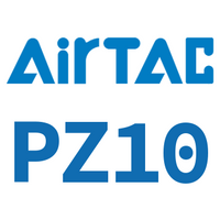 Airtac 十字四通接头-PZ10