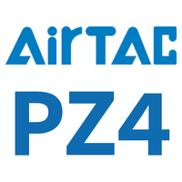Airtac 十字四通接头-PZ4