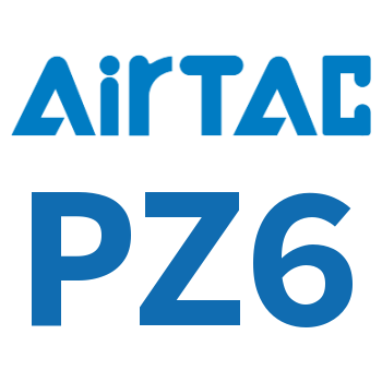 Airtac 十字四通接头-PZ6