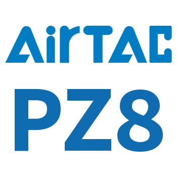 Airtac 十字四通接头-PZ8