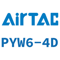 Airtac Y型减径三通接头-PYW6-4D