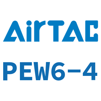 Airtac T型侧减径三通接头-PEW6-4