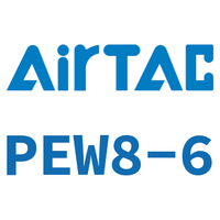 Airtac T型侧减径三通接头-PEW8-6
