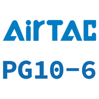 Airtac 减径直通接头-PG10-6