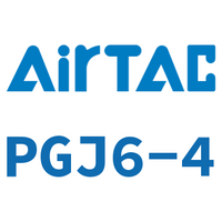 Airtac 插杆减径直通接头-PGJ6-4