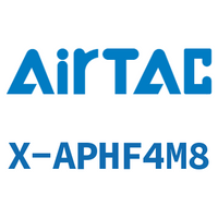 Airtac 接头-串联肘节接头-X-APHF4M8