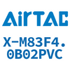 Airtac X-M 3-Pin Female Connector X-M83F4.0B02PVC