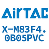 Airtac X-M 3-Pin Female Connector X-M83F4.0B05PVC