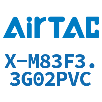 Airtac 三针母接头-X-M83F3.3G02PVC