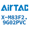 Airtac X-M 3-Pin Female Connector X-M83F2.9G02PVC